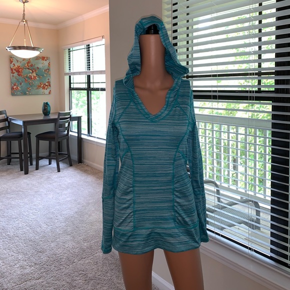 Zella Tops - zella light blue hoodie size M